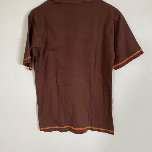 Evolution in design Brown and Orange Kids Short Sleeve Tee size large 14-16 - Picture 4 of 5